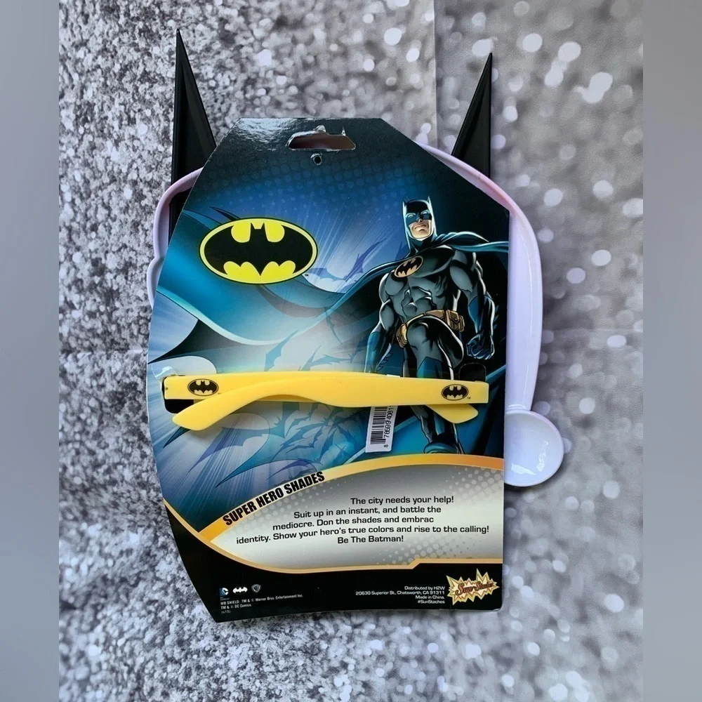 Sunstaches DC Comics Batman Santa Sunglasses UV400